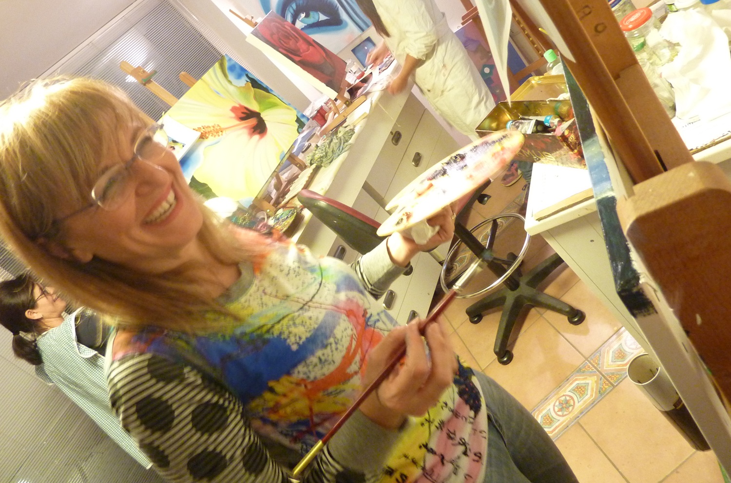 The oil painting course at Funny Farm The oil painting course — the beginning